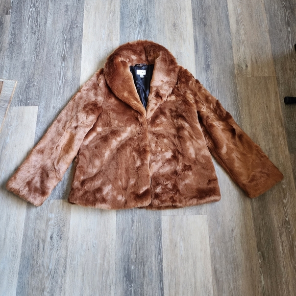 NWT AMUSE SOCIETY FUR JACKET - Picture 3 of 14